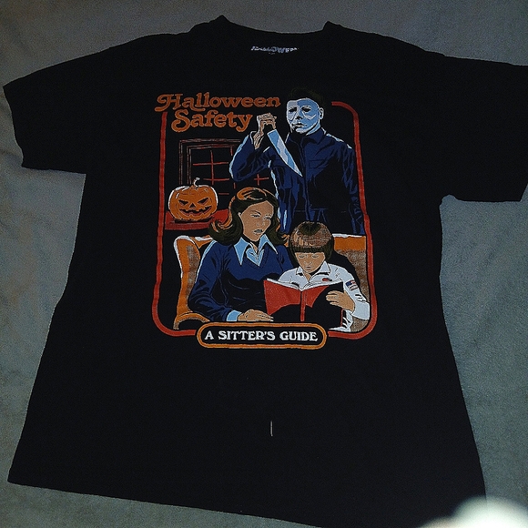 Halloween Safety Graphic T-Shirt - Picture 1 of 3